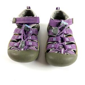 KEEN Purple GirlsWaterproof Sandals Size 9 US Youth Toggle Hook Loop Closure